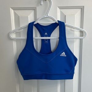 Adidas Climalite Blue Sports Bra Size M